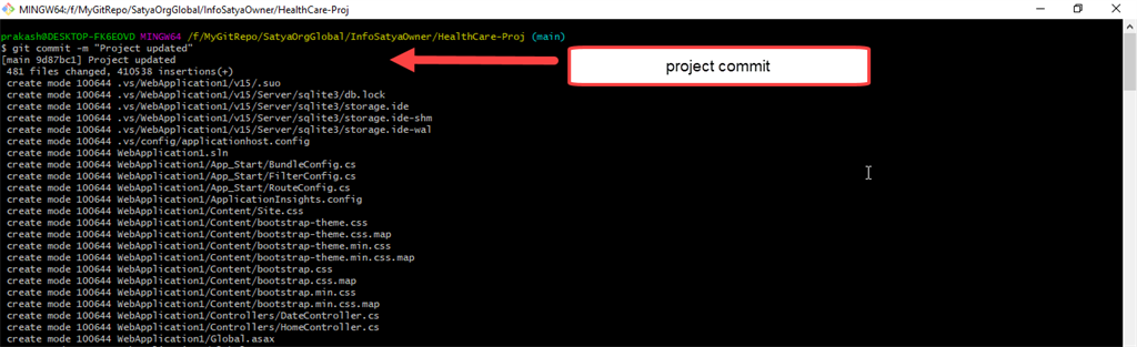 Managing Files On GitHub Using Git Bash 📥📤 In Real-Time Scenario - Owner Uploads Project In GitHub Repo